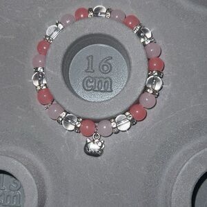 Hello Kitty Pink and Silver Bracelet